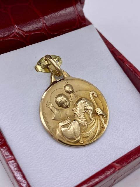 Médaille or Augis: St Christophe